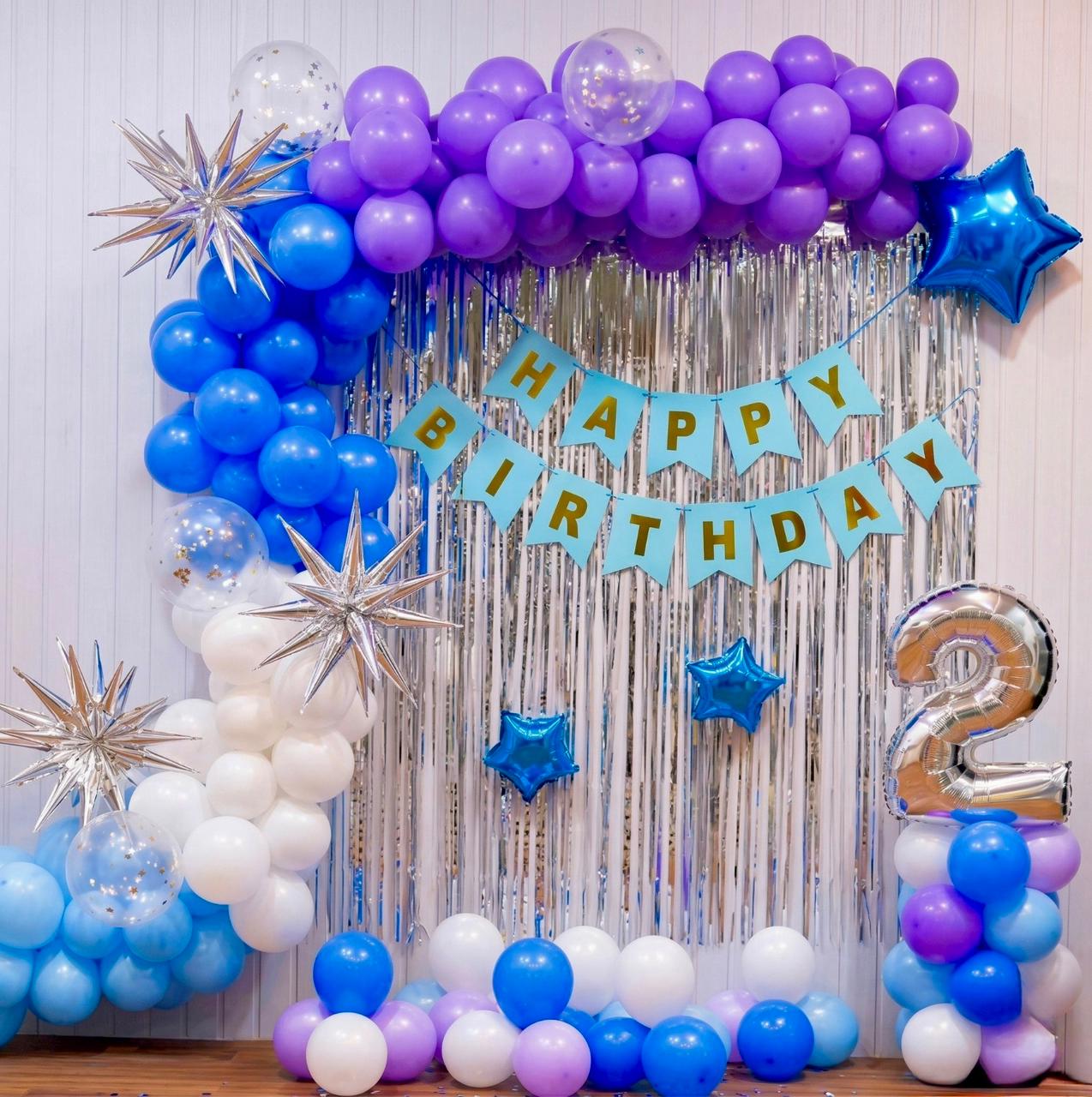 Royal Pastel Birthday Setup