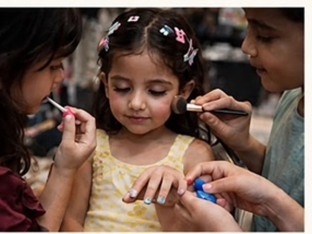 Mini Kids Parlour Station managed party activity in Delhi NCR