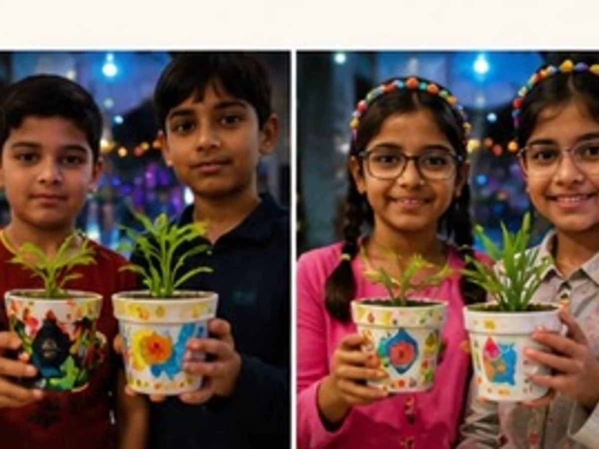 Money Plant Pot Making managed party activity in Delhi NCR