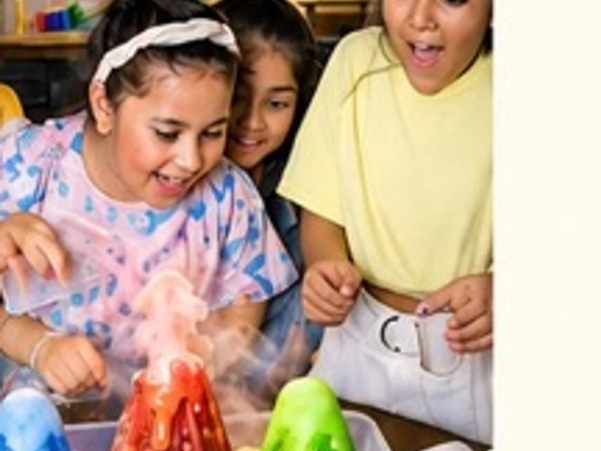 Volcano Science Station managed party activity in Delhi NCR